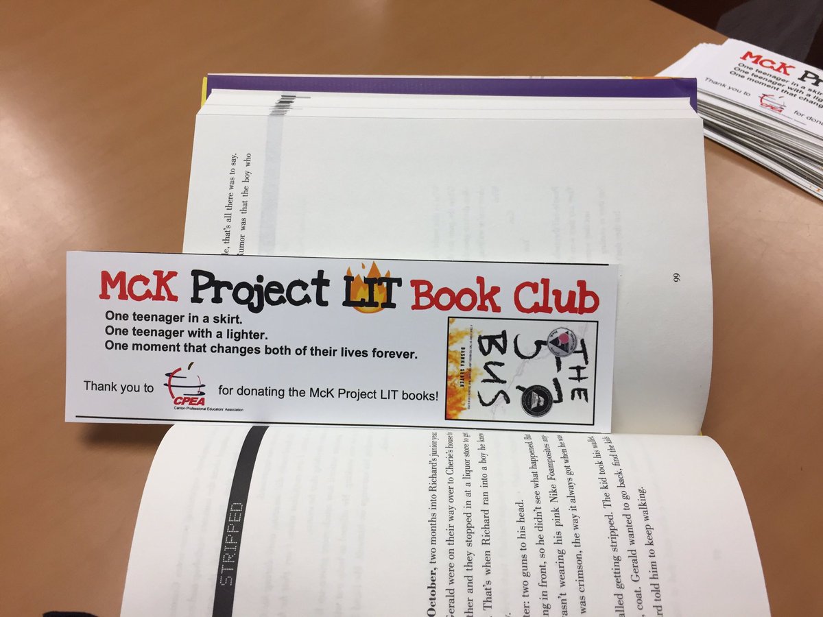 McKMediaCenter's tweet photo. So excited to give these books to kids! @DashkaSlater @ProjectLITComm @The57B Thank you, Thank you, Thank you to Canton Professional Educators' Association for donating the books for the McK Project LIT kids! https://t.co/tIVJhFP1Cl