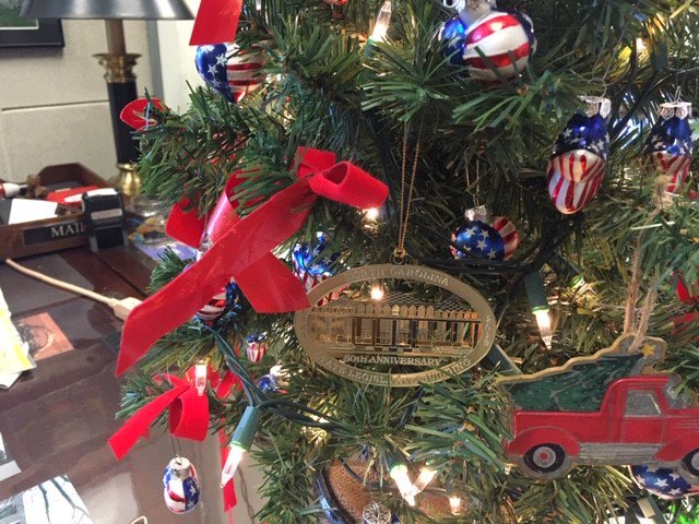 NCLeg's tweet photo. Beginning to look a *little bit* like Christmas at the NCGA.
#ncpol #ncga #HolidaysAreComing https://t.co/OKbx1mioRo