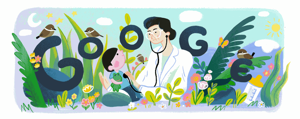 Forbes's tweet photo. Today's Google Doodle celebrates the 107th birthday of renowned pediatrician Fe del Mundo https://t.co/UU7mOz40RI https://t.co/dUIliSjoyG