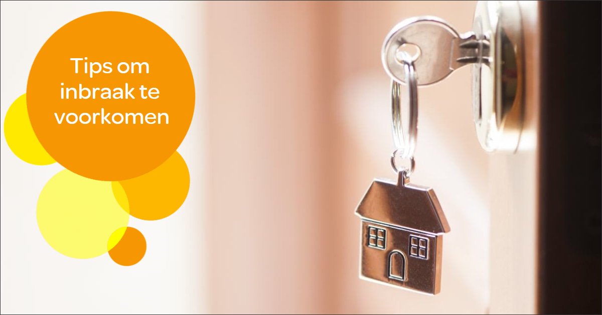 Vooral tijdens de donkere wintermaanden zien inbrekers kans om ongezien je huis binnen te komen. Gelukkig zijn er verschillende preventiemaatregelen die je kunt treffen. Bekijk snel onze tips.   bit.ly/2K4lGb3 #preventietips #inbraak