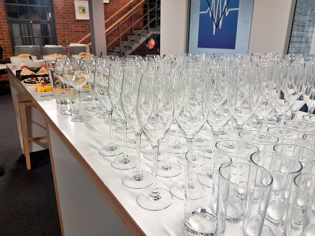 ElmwoodPod's tweet photo. We have food, drinks and #dogs! We are good to go for @ElmwoodPod #Poddee presentations! https://t.co/HEVLJzbVee