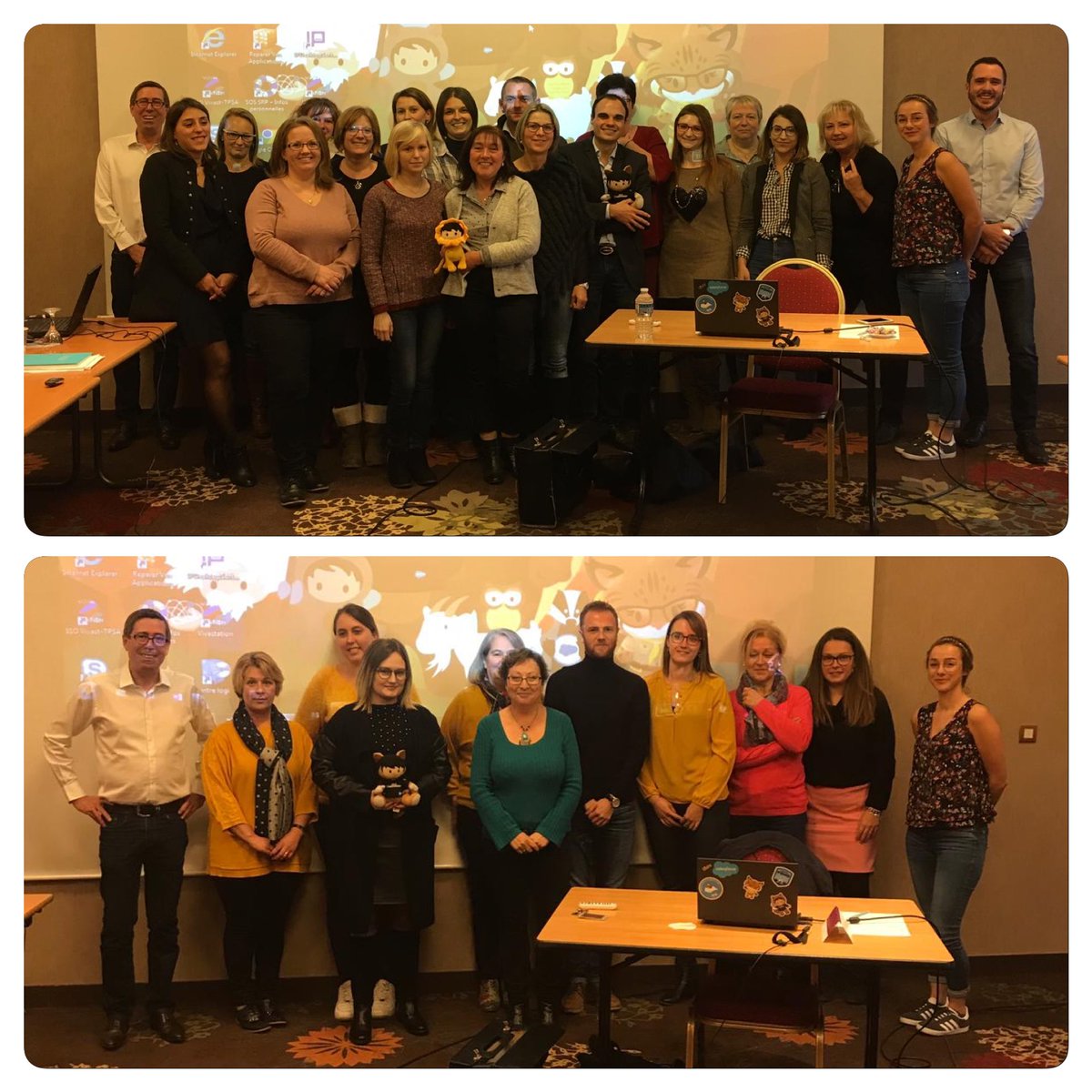 C’était vendredi à #Appoigny  dans le superbe hôtel <a href="/Mercure_FR/">Mercure Hôtels FR</a> qu’#Astro accompagné de <a href="/BourgeotLoic/">Loic Bourgeot</a>, <a href="/AnneG_Pugeaut/">PUGEAUT Anne Gaëlle</a> et Alain Crepin ont animé une très belle journée <a href="/SalesforceFR/">Salesforce France</a> pour les collaborateurs des Agences <a href="/AXAFrance/">AXA France</a>, échanges de #bonnespratiques et gestes utiles !