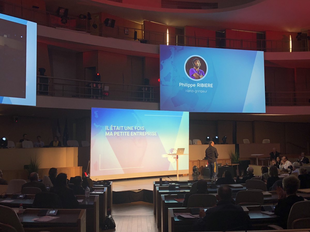 Toujours aussi inspirant d'entendre Philippe Ribiere l'Handi-grimpeur au <a href="/HappyGovday/">HAPPY GOVDAY</a> 
Souvenirs du <a href="/TEDxVaugirard/">TEDxVaugirardRoad</a> 2014 qu'il n'a pas oublié ;) <a href="/s_roger/">Stéphane Roger ✏️</a> <a href="/cynthia_kari/">Cynthia Kari</a>