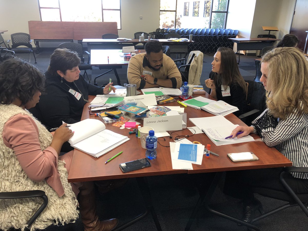 Aspiring principals learning how to use their leadership traits to build well balanced teams. #MesquiteAPA #BelieveInMesquite