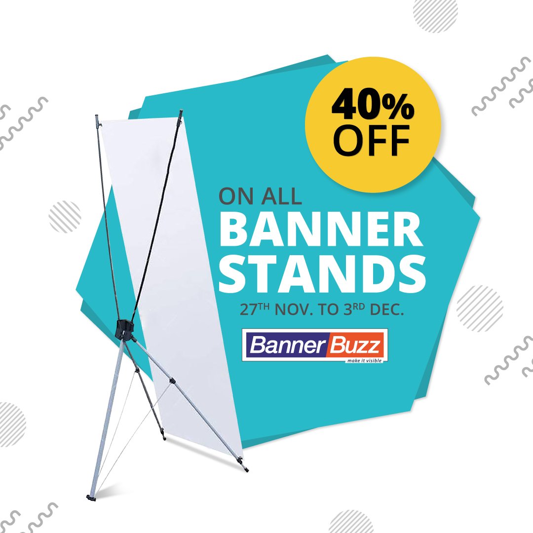 Bannerbuzz On Twitter Banner Stands Aren T Just Accessories
