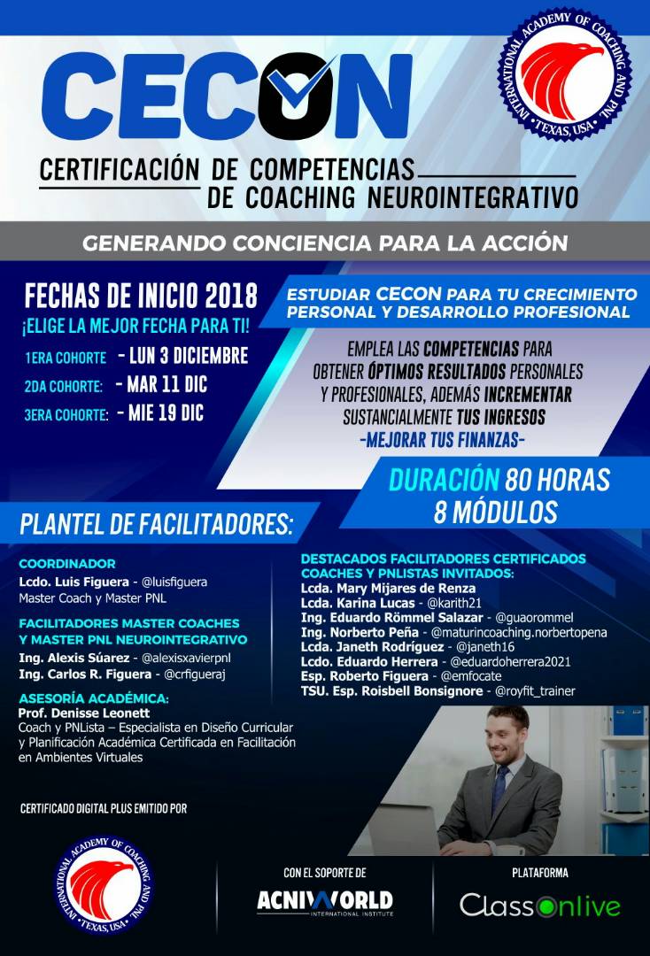 GarrinsonMaita's tweet photo. #27Nov Con la @CECONLATAM obtendrás herramientas de altísimo nivel en comunicación efectiva, liderazgo y #pnl  https://t.co/Nt9vL6YKa7 #coaching

Contacto: @luisfiguerah
Teléfono 593 97 900 6824 
ceconlatam@gmail.com https://t.co/ASDeaVgMXW