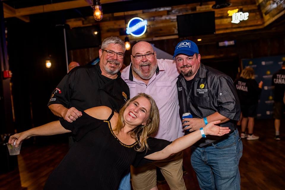 WorldFoodChamp's tweet photo. Ain't no party like a #FoodSport party!
#WFC2018's Welcome Reception was the biggest yet!! A BIG thank you to Operation BBQ Relief for providing dinner for this giant foodie family!
(And congratulations again to WFC's first proposal!)
#FoodChamps #PresentedByWalmart https://t.co/QH1c58bQvh