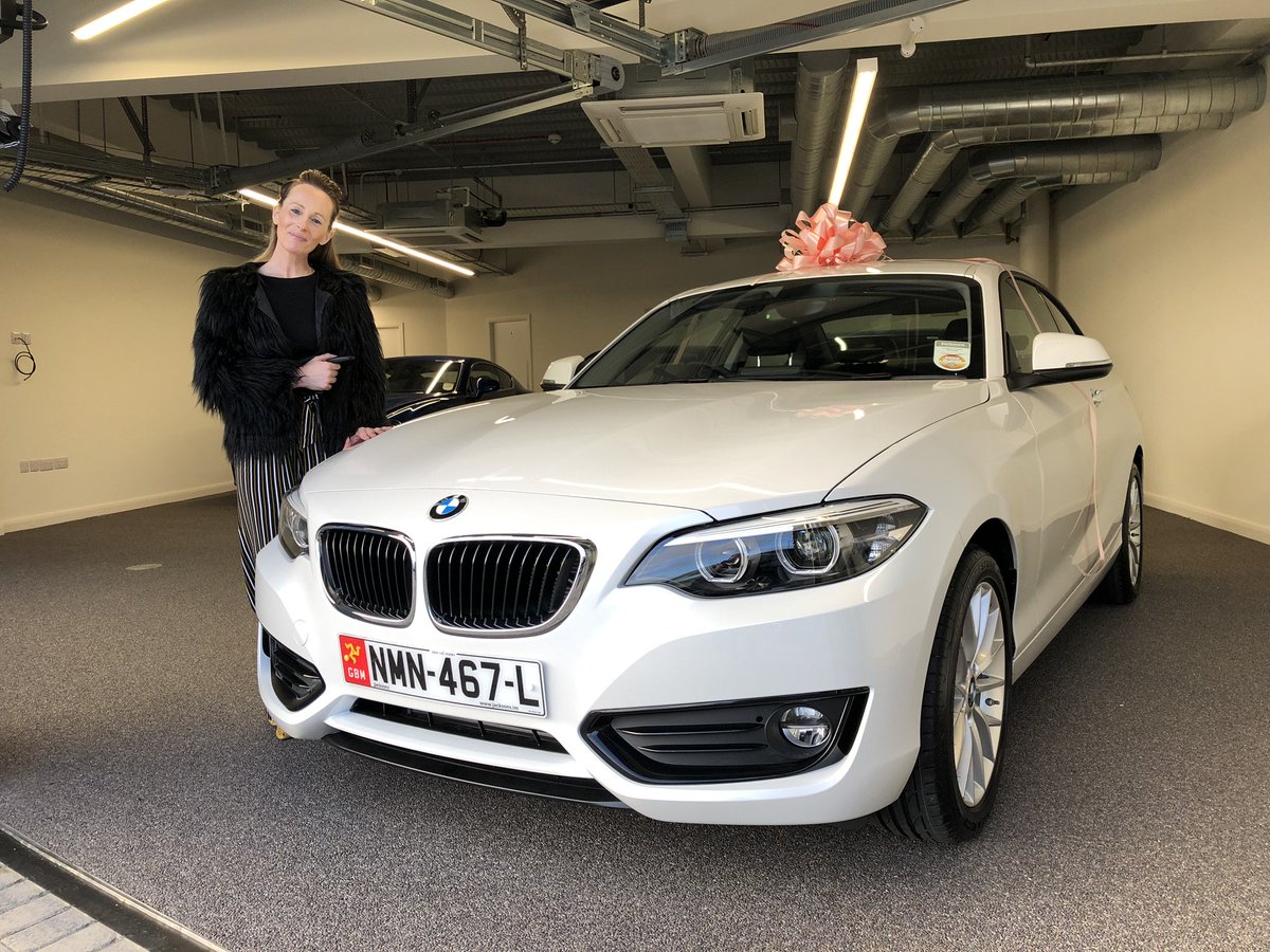 Here is customer Nikki Pemberton collecting her new BMW 118i. She was completely thrilled with her new car and the service received from Jacksons.

We all wish her many happy miles in her new car. #Happyhandover