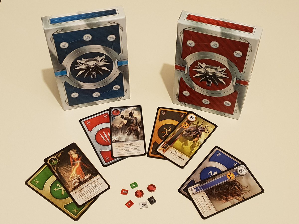 theweevilmeeple's tweet photo. Have you played Gwent? It's the card game from The Witcher! It's fun, deeply strategic, and it has beautiful art... what do you say? #scoiatael #monsters #nilfgaard or #northernrealms?
•
#tabletopgames #cardgames #thewitcher #thewitcher3 #gwent #gwentcardgame @CDPROJEKTRED https://t.co/TdPdgcC229