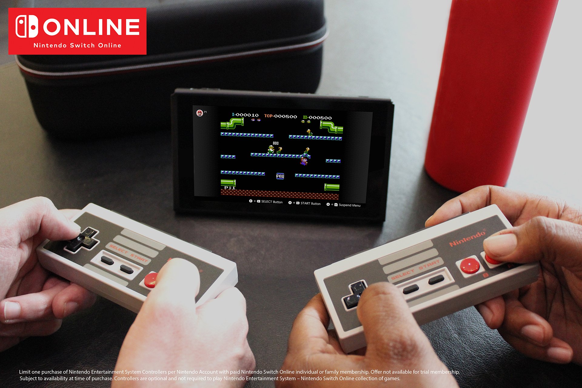 Nintendo of America al Twitter: "The Nintendo Entertainment System controllers are the best way to play NES™ games through #NintendoSwitchOnline. Hand a controller to a friend for multiplayer in your favorite