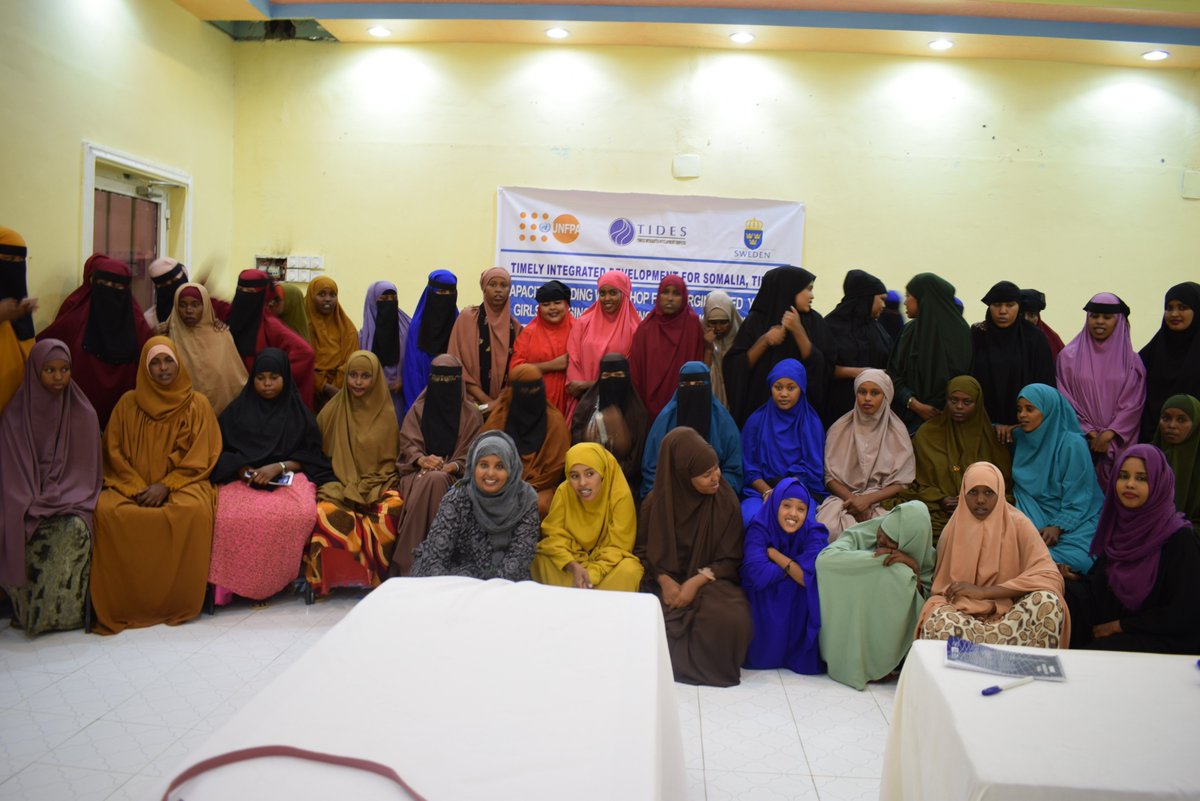 UNFPA_SOMALIA's tweet photo. We've supported the training of 50 marginalized young women in #Puntland in developing innovative business planning &amp; entrepreneurship development in partnership with Timely Integrated Development services https://t.co/HiRm7fSTyC
