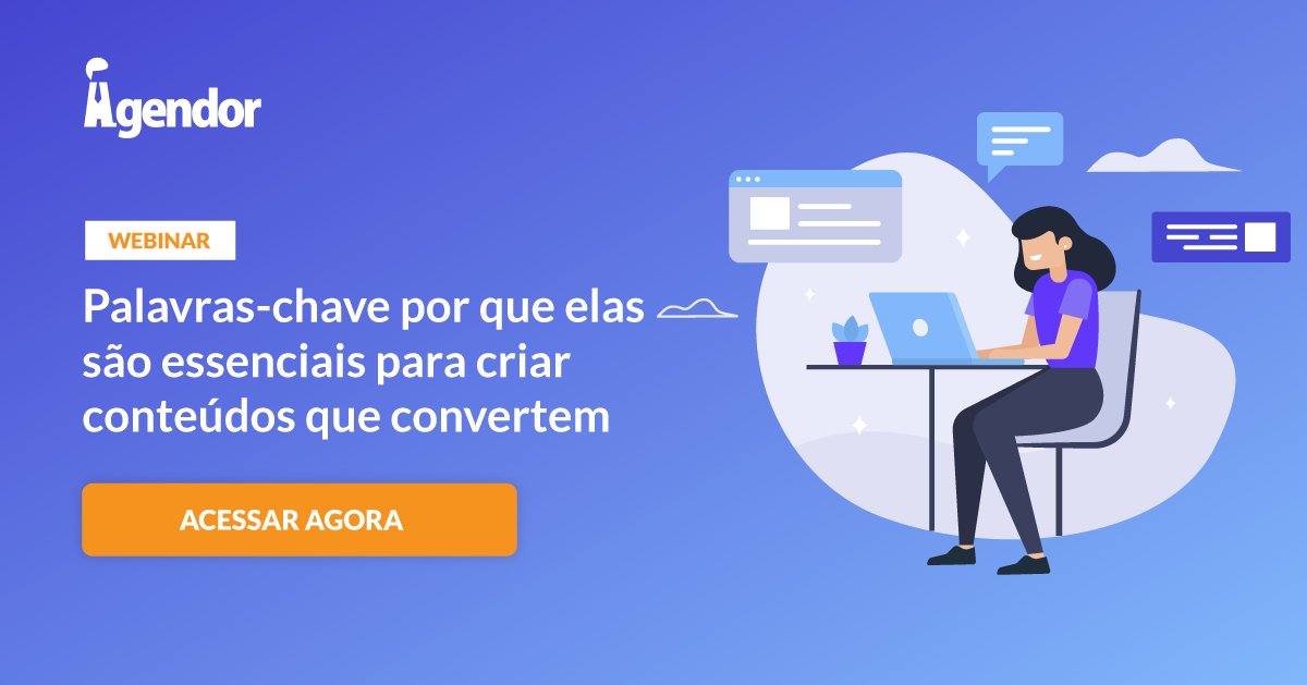 Como os seus clientes chegam até a sua empresa? As palavras-chave têm exercido um papel cada vez mais importante nesse processo de atração. Conheça o porquê em um artigo escrito pelo Neil Patel para o blog do Agendor: bit.ly/2ArJOjr
