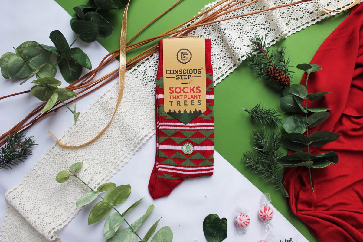 Did you know? 🌲We're giving you a free pair of Socks that Plant Trees for every purchase made today. More gifts mean more trees 🌴🌳 Get your pair: consciousstep.com/collections/gi…