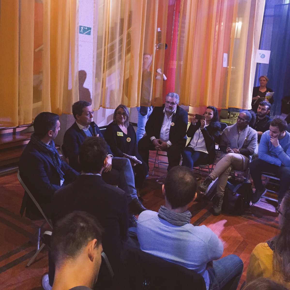 Jacques-Henri Eyraud, président de l’OM et patron de presse partage son expérience d’entrepreneur « savoir saisir les opportunités, se remettre en question » « Impose ta chance !» @InitiativePaca #DevUp2018 #experience #partage #projet