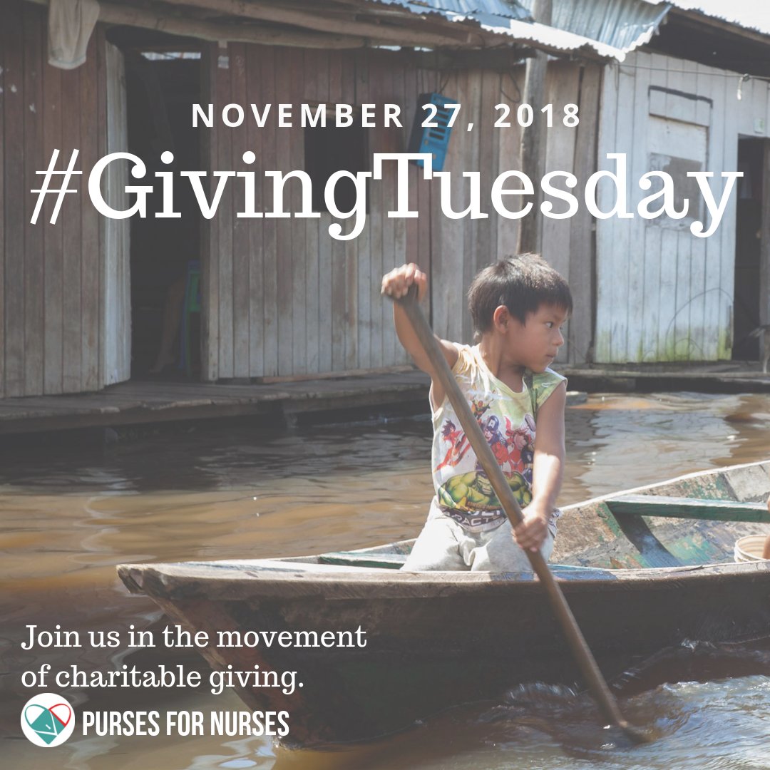 PursesForNurses's tweet photo. Giving Tuesday is today! Get a head start on your charitable giving by making a donation to Purses for Nurses today. With your help, we can make sure quality healthcare is a reality for everyone, everywhere. #givingTuesday #makeitcount
https://t.co/Jm8ZoUg7SK https://t.co/EVMHpEVNPo