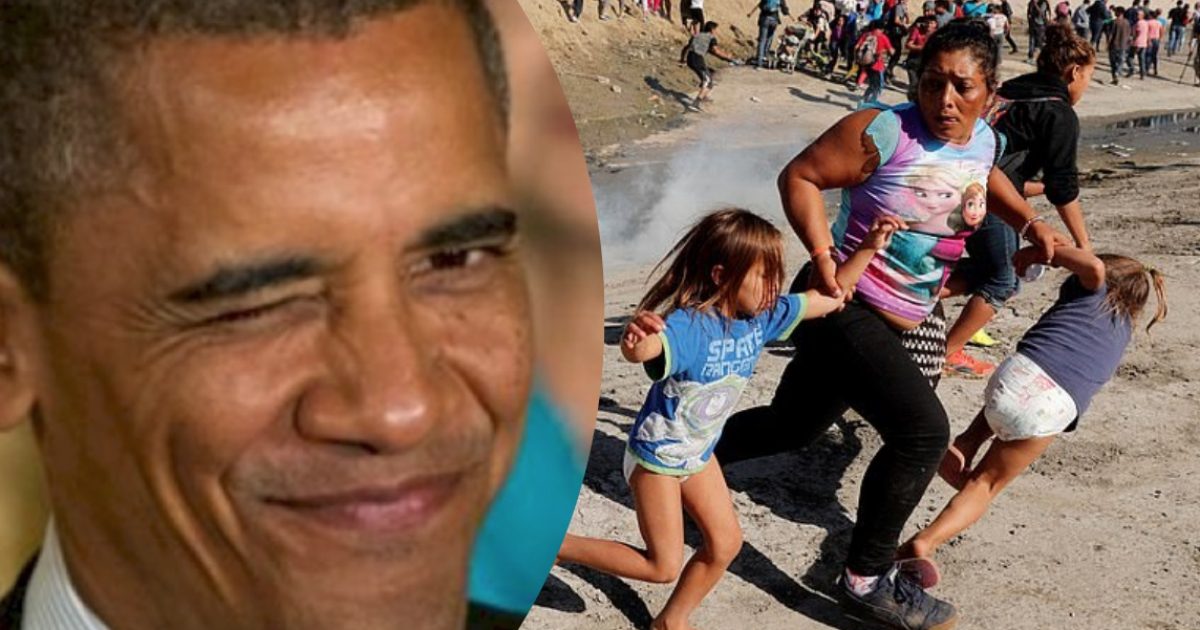 Obama used tear gas against illegal invaders over 80 times, media silent