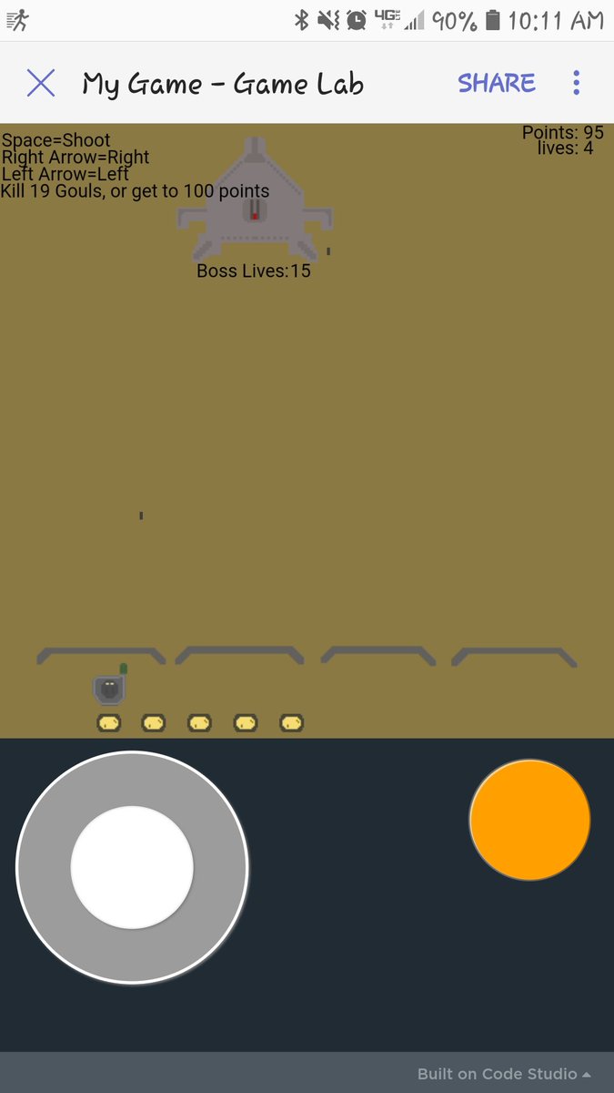 carla_k_olson's tweet photo. I am so proud of one of my students. He loves CS Discoveries so much that he is doing his own projects outside of school. This is one of them. @codeorg @TeachCode https://t.co/lSKTzkIPry