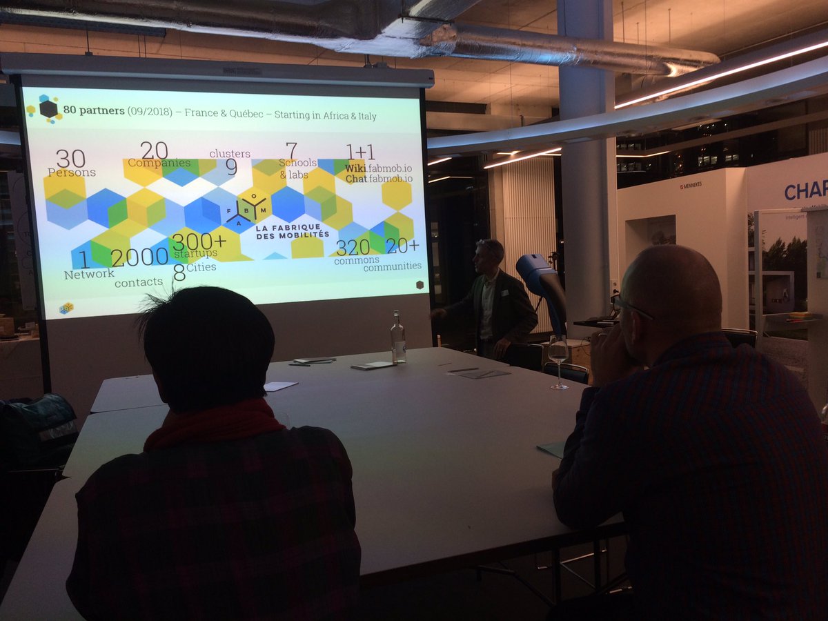open_source_lab's tweet photo. @fab_mob giving an overview of #opensourcempbility activities worldwide. We can learn a lot from these examples. Thanks for sharing. #opensourcelab https://t.co/f5vDD0uvCZ