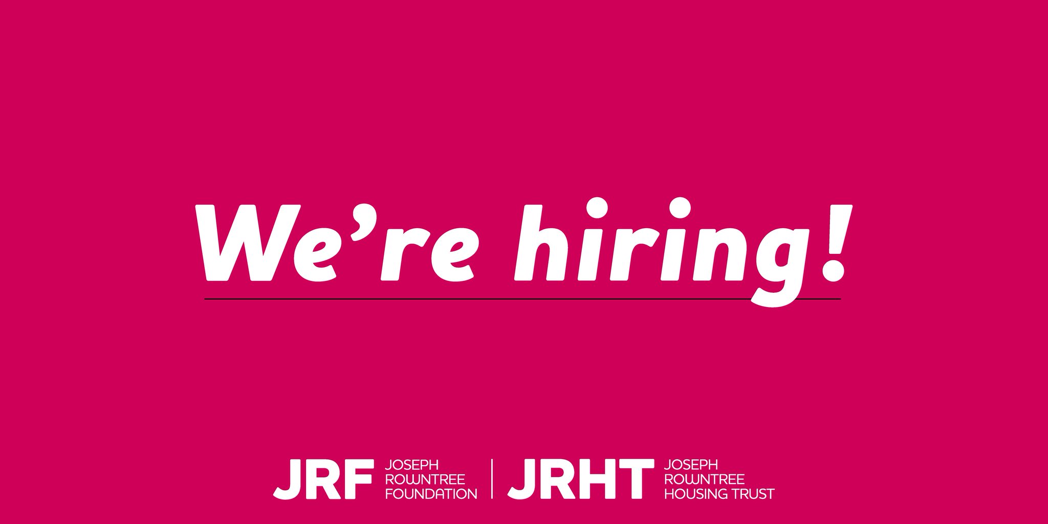 Joseph Rowntree Foundation on Twitter "EVENTS MANAGER Are you