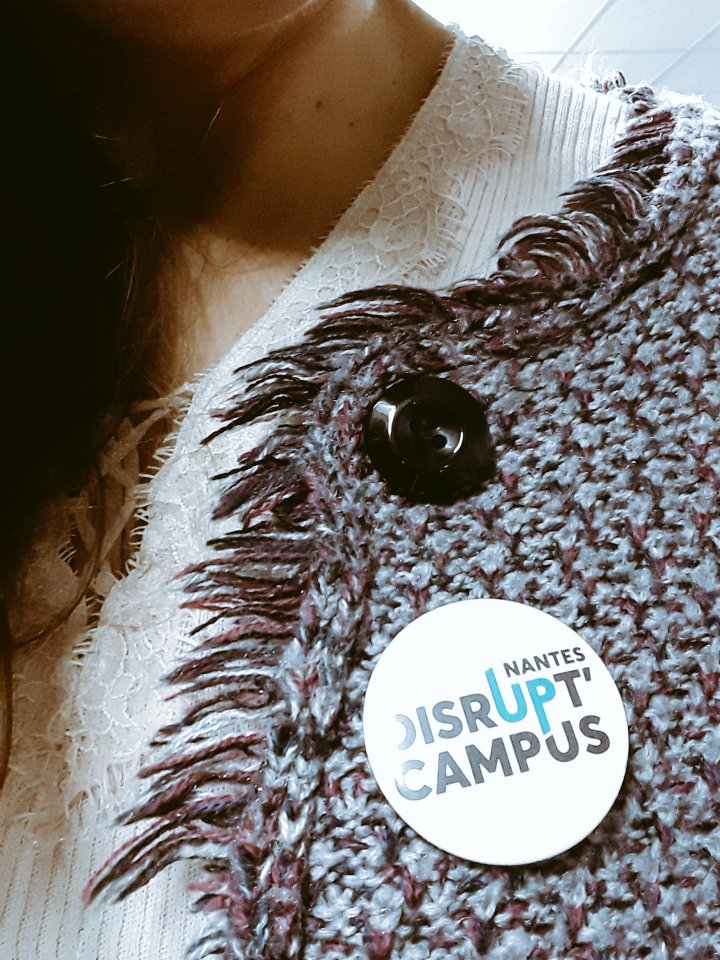 DisruptCampus44's tweet photo. La #DisruptDay n'est pas finie ! On finit en beauté ce soir pour fêter les #60IAEnantes #60ansTalents ! Un bel événement pour #CréerDuLien! #DisruptCampus est là => cherchez la fille au plus beau badge de la soirée ! https://t.co/h9lxRXwdVr