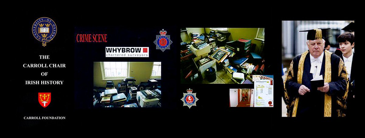 CarrollTrusts's tweet photo. #GOOGLE REAL*TIME GALLERY NEWS - PROFESSOR #IANMCBRIDE #ROYFOSTER - #CARROLL #CHAIROFIRISHHISTORY #HERTFORDCOLLEGE #OxfordUniversity Chancellor Lord #ChrisPatten #Conspiracy to Murder #IdentityTheft Liquidation Exposé @carrolltrusts #cchq https://t.co/xJ8xFl61nT https://t.co/4fSTlvC23i