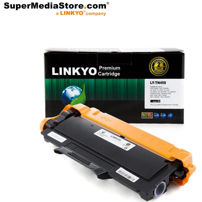 SuperMediaStore's tweet photo. With 2,600 pages @ 5% page coverage, the LINKYO Replacement Black Toner Cartridge for Brother TN450 is a good pick! Click to buy – https://t.co/eP9RXSLmrp
#supermediastore https://t.co/k8yAoUe7hf