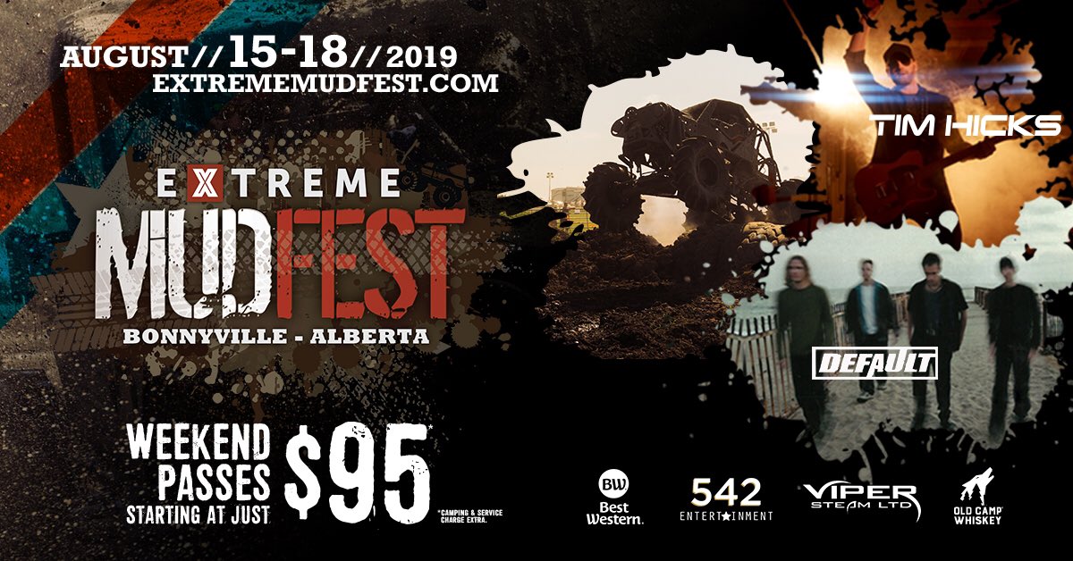 Tim Hicks (@timhicksmusic) on Twitter photo I'm stoked to announce I will be playing <a href="/ExtremeMudfest/">Extreme Mudfest</a> 2019! 🤘 Use code TIM15 to receive 15% off tickets until December 2nd at 11:59PM MST! extrememudfest.frontgatetickets.com #MudFest I'm stoked to announce I will be playing <a href="/ExtremeMudfest/">Extreme Mudfest</a> 2019! 🤘 Use code TIM15 to receive 15% off tickets until December 2nd at 11:59PM MST! extrememudfest.frontgatetickets.com #MudFest
