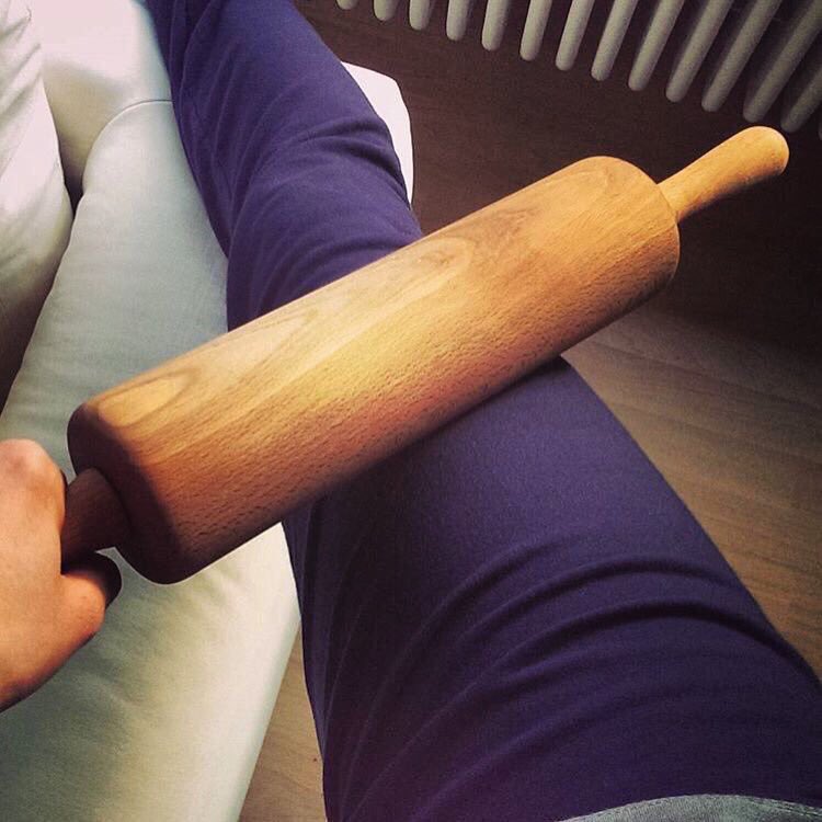 When you don't have enough money to buy an actual roller