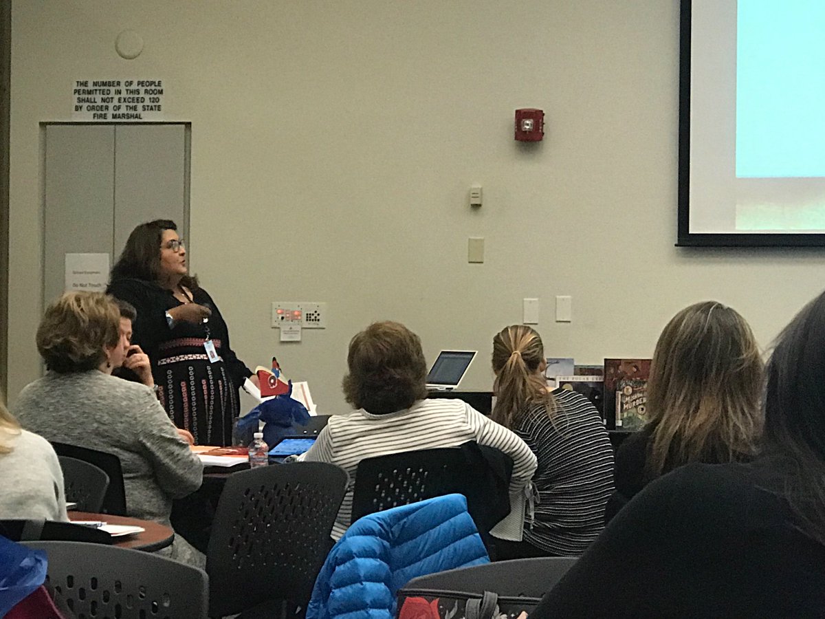 FresnoITS's tweet photo. All Aboard! Library Workshop Series in full swing with “Why Diverse Books Matter to Students” @FresnoCoSS https://t.co/uu1ECoCnpU
