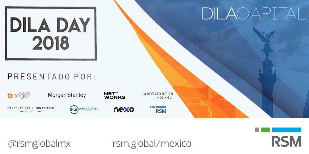 rsmglobalmx's tweet photo. #RSMMéxico patrocinador del #DILADay
@maria_ariza @BIVAMX @DILAcapital @rsmglobalmx https://t.co/bvDnY7Oxgf