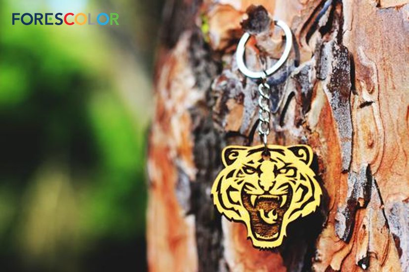 ForescolorEU's tweet photo. Laser cutting is one of the techniques that can be used in FORESCOLOR. Here is an example of a FORESCOLOR keychain worked with this method.

#forescolor #colours #decor #interiordesign #woodwork #materials #architecture #design #archidesign #construction #carpentry #lasercutting https://t.co/KKmHhiJISd
