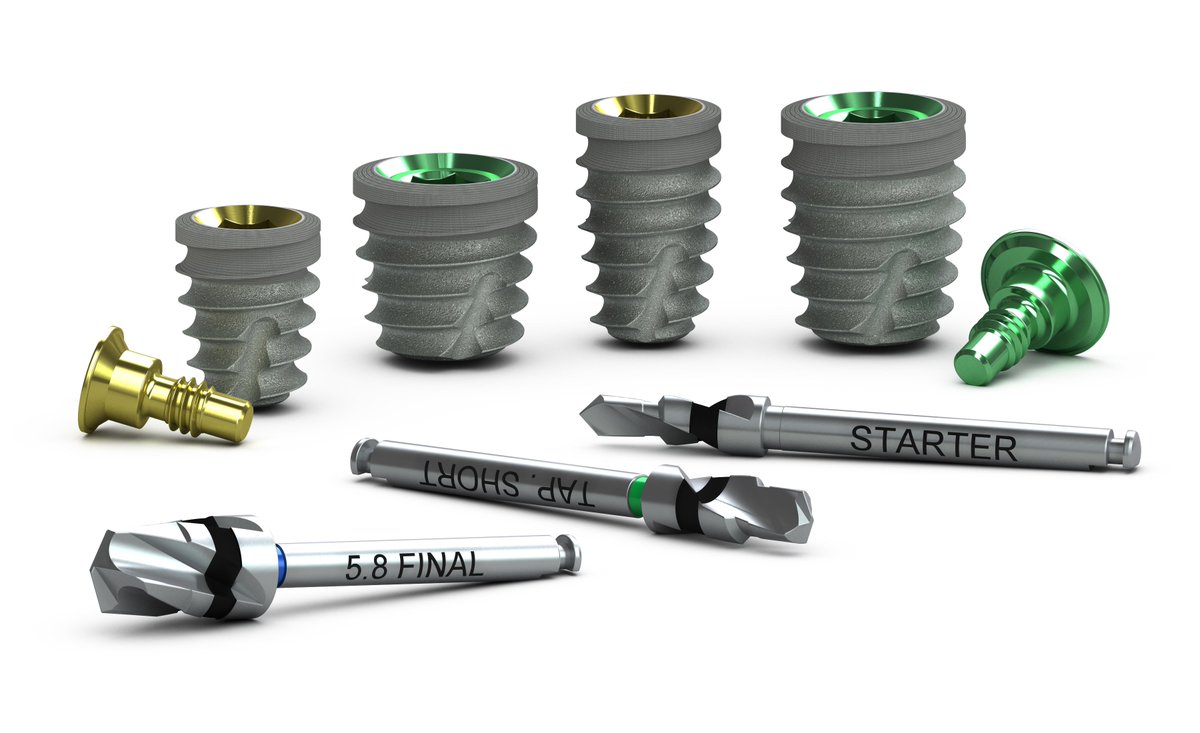 The #TaperedShort implant is a solution for areas of limited space, where preserving anatomical landmarks is critical. | biohorizons.com/taperedshort.a… #DentalImplants #HealthySmiles