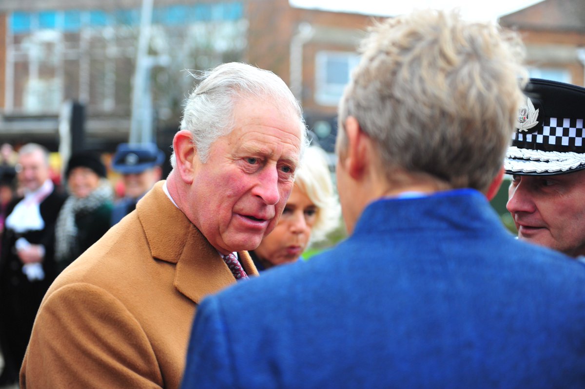 harryjohnrutter's tweet image. Big crowds in #Wisbech this afternoon for Prince Charles' and The Duchess of Cornwall's visit to the town - @wisbechstandard #WisbechRoyalVisit