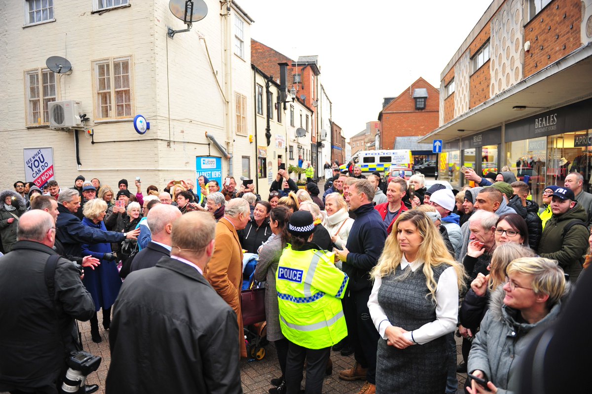 harryjohnrutter's tweet image. Big crowds in #Wisbech this afternoon for Prince Charles' and The Duchess of Cornwall's visit to the town - @wisbechstandard #WisbechRoyalVisit