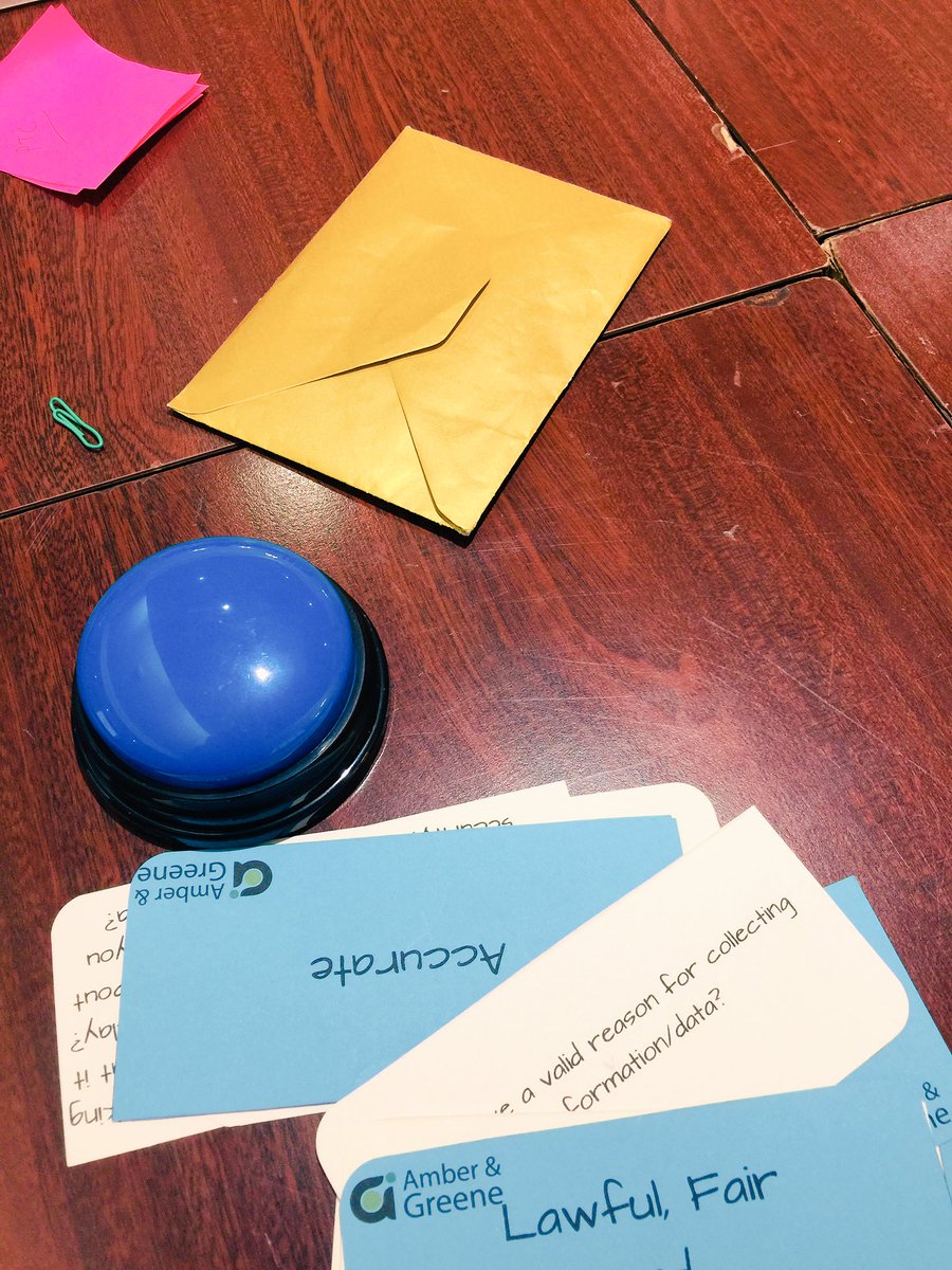 Another #dataprotection training completed using #gamebasedlearning. 

Learn as you play. Play as you learn.
#makinglearningmemorable