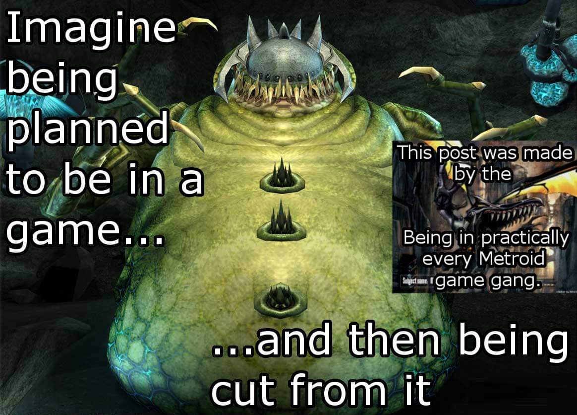 MetroidMemes's tweet image. Kraid needs a little more love than just being a stage hazard.
#Metroid #KRAID #MetroidMemes