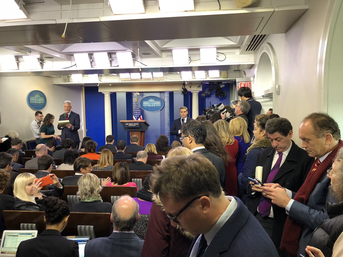 Fabian Reinbold On Twitter White House Press Briefing Room