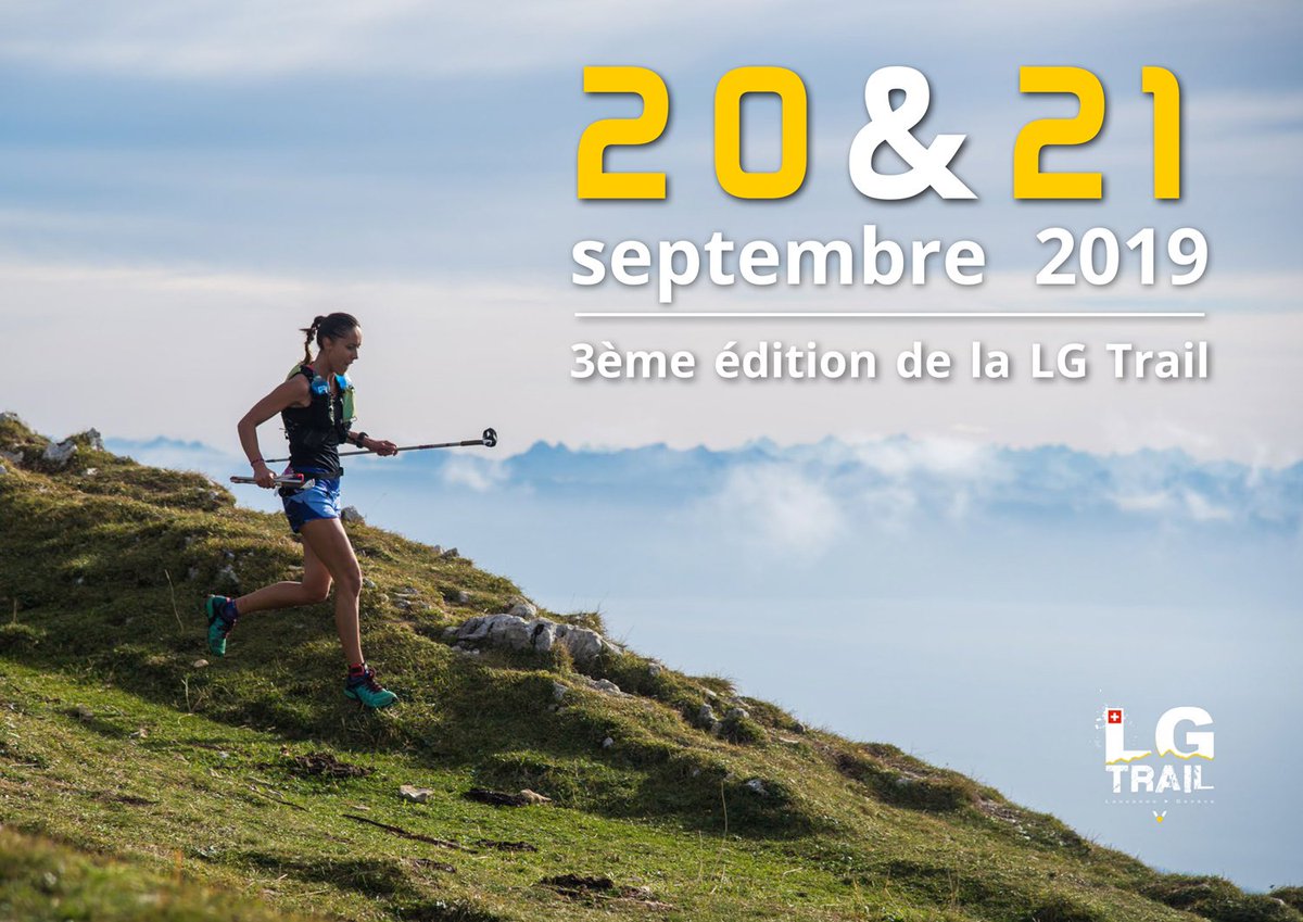 📆 À vos agendas ! 📆
La LG Trail 2019 aura lieu les 20 et 21 septembre 2019. 😍

On reste sur les mêmes formats de course avec la LG, la Half, le Relais 4, la Urban Trail le vendredi soir à Lausanne, la Walking et la Express et la Kids !
Alors, vous en serez ? #trail #running