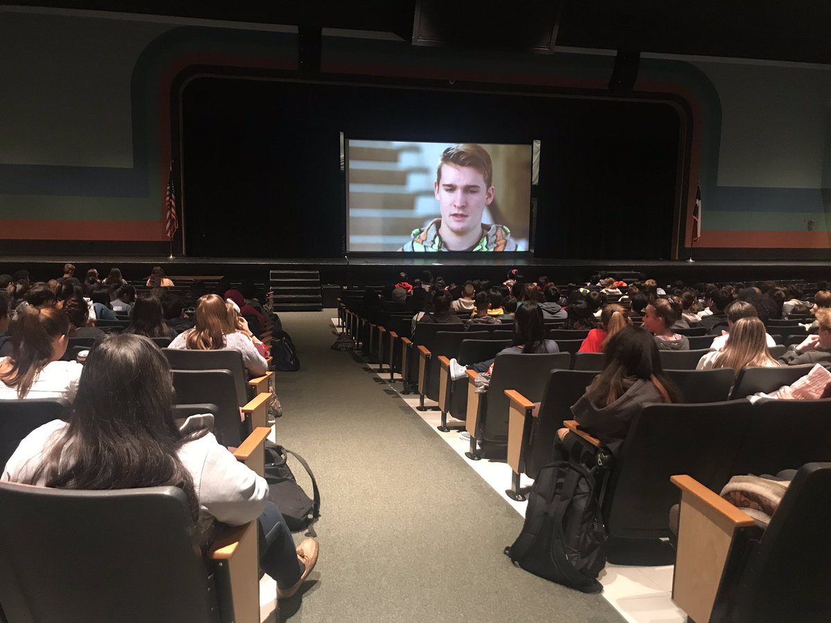 Clark High School students watching “Science Fair” #sciencefairthemovie #nationalgeographic #ISEF #ClarkTexas <a href="/ScienceFairFilm/">Science Fair</a>  <a href="/NISDClark/">Tom C. Clark HS</a> <a href="/NISD/">Northside ISD</a>