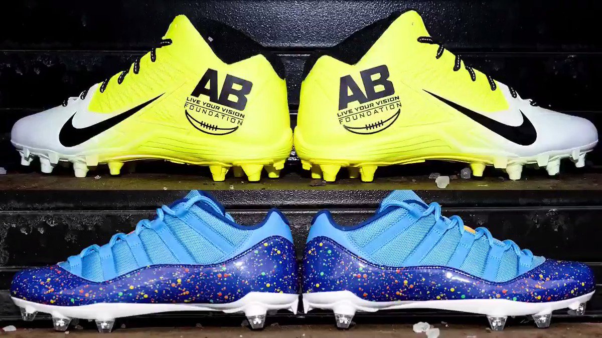 .@joehaden23 ➡️ Special Olympics
@AB84 ➡️ Live Your Vision Foundation
#MyCauseMyCleats