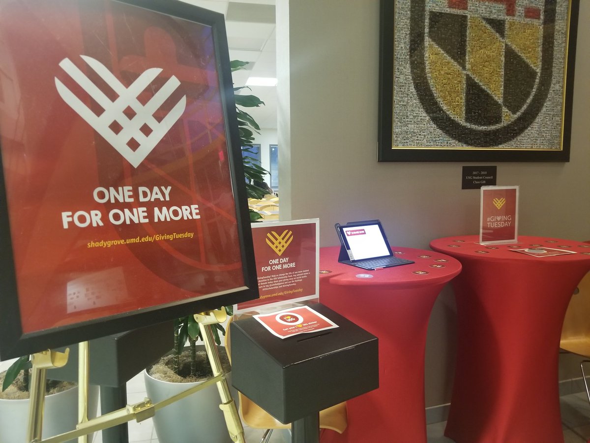 DrEdelsteinUSG's tweet photo. Thank you to everyone supporting @UatShadyGrove this #GivingTuesday.  We only need $200 to meet our goal and make an impact in the life of one more student at USG. There's still time!  Visit https://t.co/5AxCBRluc3 to donate before midnight. https://t.co/WhEMGIovXd