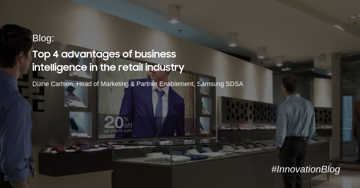 DianeSCarlson's tweet photo. E-commerce accounts for less than 10% of all #retail sales. Brick-and-mortar is far from dead, which is why it is vital to use business intelligence to make data-driven decisions in this continually growing industry: https://t.co/daZoSM9ZMA #BusinessIntelligence @SamsungSDSA https://t.co/NJgn7qV5lZ