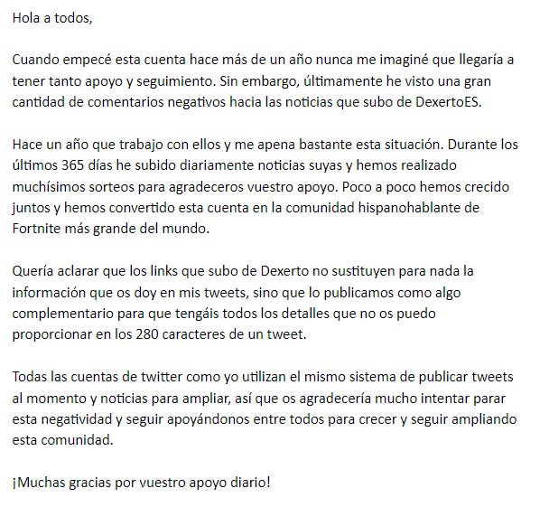 FortniteEsp_'s tweet photo. Chicos, tengo algo que contaros sobre @DexertoES ...👀 https://t.co/mCExf9wLok
