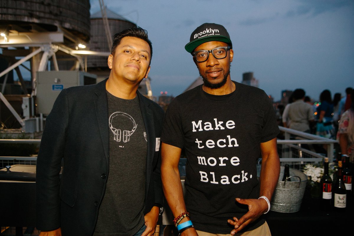 Code2040's tweet photo. Companies with Black founders receive less than 1% of VC funding. Let’s change the face of tech to one that represents us. #StepInto2040 and donate $20.40 today! https://t.co/CHMvUWrwvN #GivingTuesday https://t.co/MlTW4Wp4ut