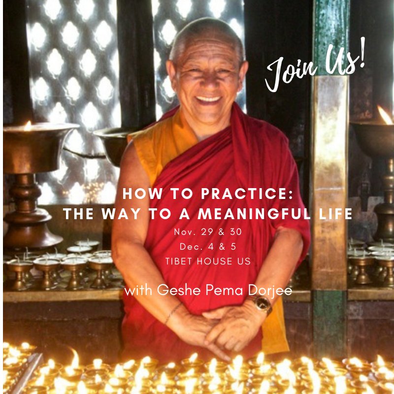 He is only here 4 nights!  Make your reservations here: tibethouse.us/event/practice…
#enlightenment #spirituality #buddha #tibethouse #nycevents