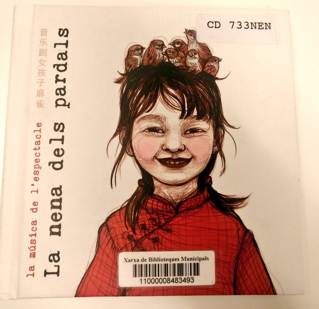 BiblioBarbera's tweet photo. Avui us #recomanem la música del Premi #Butaca18 al millor espectacle familiar, #lanenadelspardals que va atorgar-se ahir al @teatrealdetall. Una música deliciosa per una història fascinant https://t.co/YidJhALsa3 https://t.co/TDI2kxsY6s