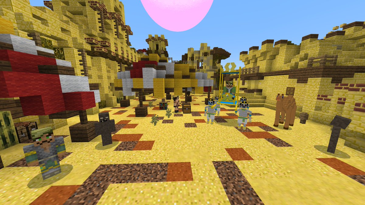 TheMCBuildTeam's tweet image. Mummy Valley is now on the Minecraft Marketplace! 
by @LifeboatNetwork, @TheMCBuildTeam, @BridgeDeepwell

Lot's of cool stuff, a lot of good value here people!