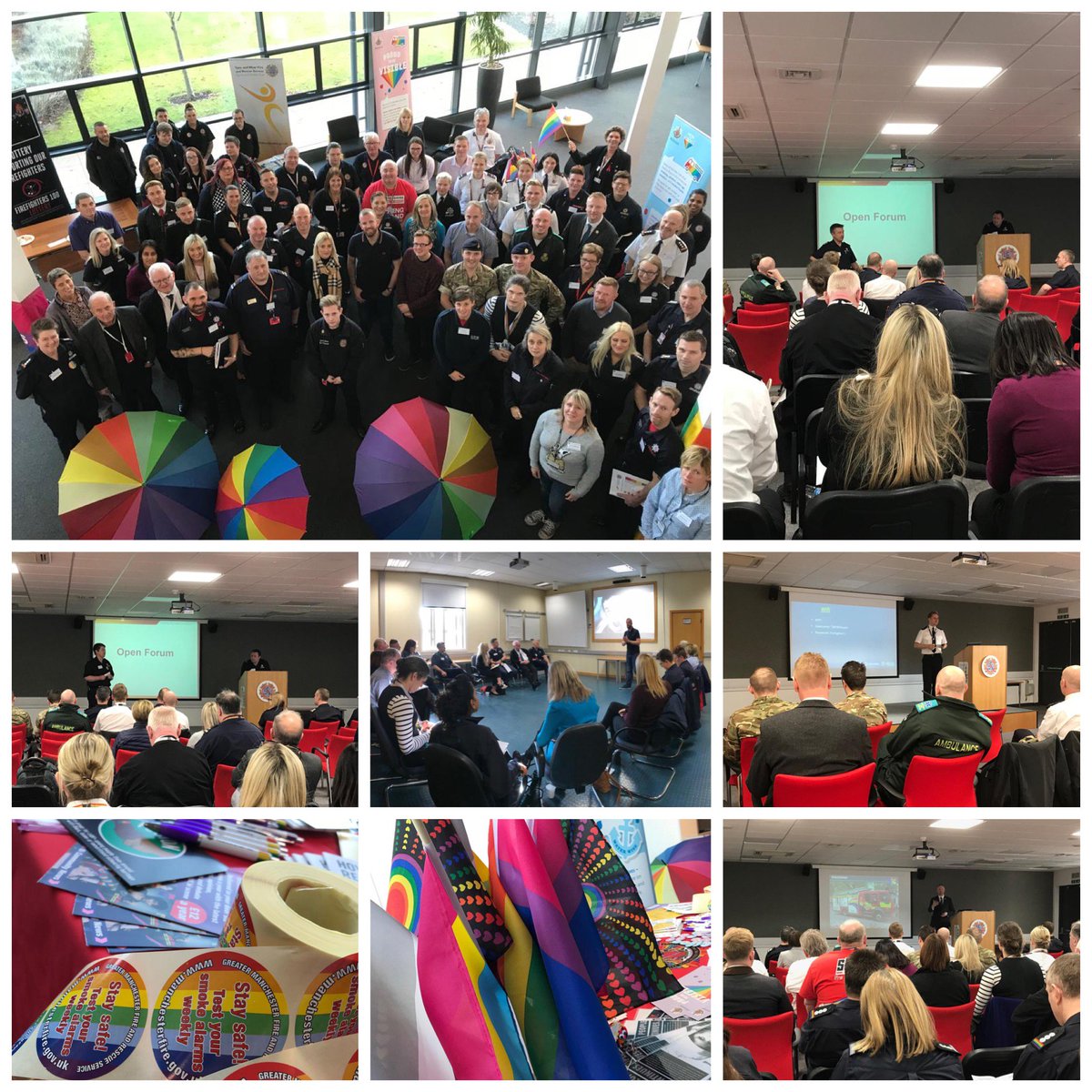 Tyne_Wear_FRS's tweet photo. We were very proud to host the very first Fire and Rescue Service LGBT+ Network Conference today. A huge thank you everyone involved in making it possible. We hope those who attended enjoyed the day. #LGBTFireConf https://t.co/q8GLB8IFI3