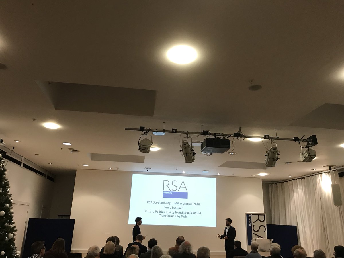 YesDayScotland's tweet photo. Many thanks #RSA
#AML2018 was a truly wonderful snapshot of the future of democracy, and the reponsibilities of those charged with delivering it!
And guess what folks, the first Q of the q and a, someone has asked about #Blockchain! ⬇️ https://t.co/NSy1s17wvS