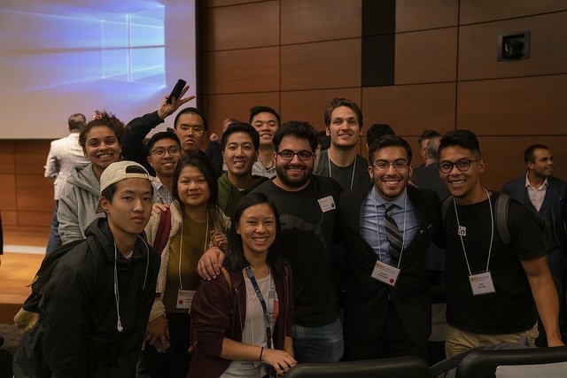 UCICove's tweet photo. PACKED house at the New Venture Competition Kickoff! #UCI students, faculty and staff all have the chance to compete for $100,000 for their startup company. https://t.co/YWnYap5cBo
#UCICove #UCIAppliedInnovation @UCI_Beall @UCIrvine_MBA #UCIMerage #NVC2018 @SyntrHealth https://t.co/vaMwQ3nxE4